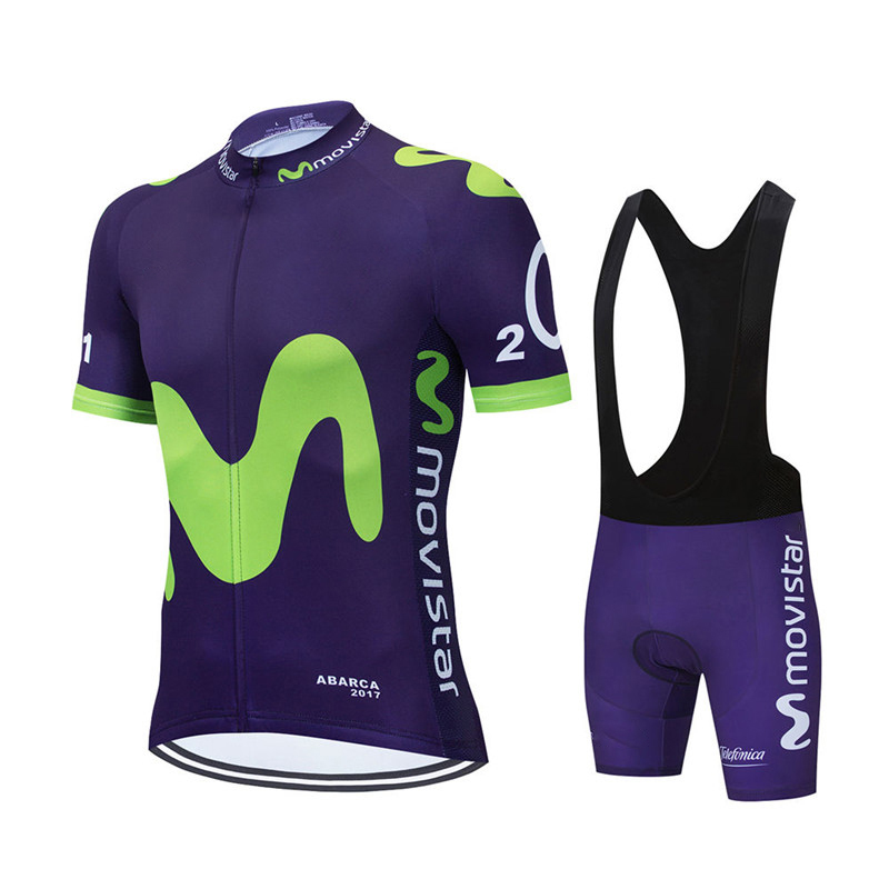 Yeni Yaz Movistar Takımı Bisik - Cycling Gear Jersey incelemesi ve fiyatı