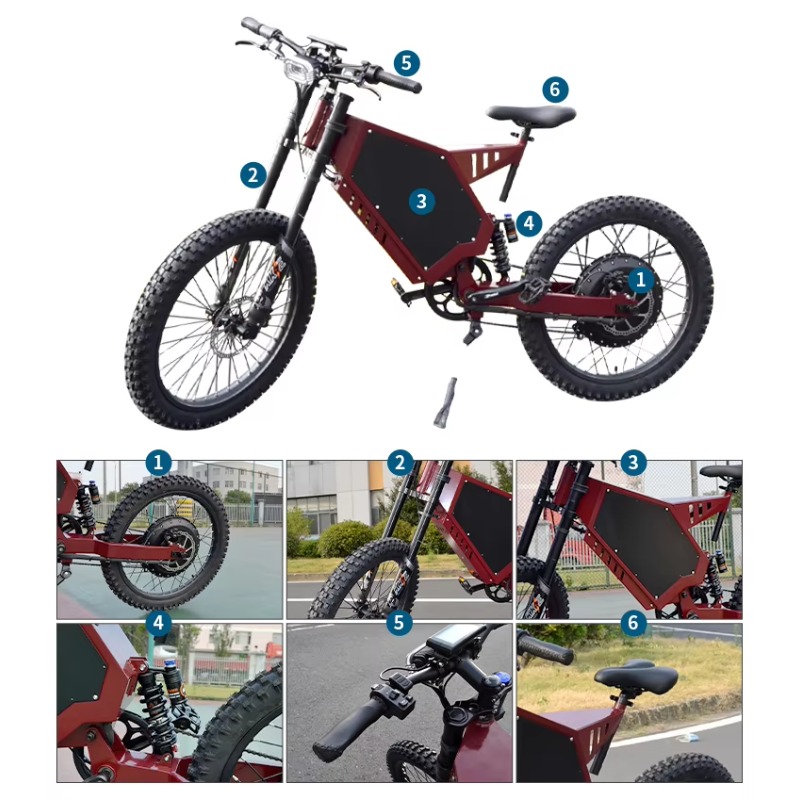 Modifikasyon Çocuk Dirt Bike E - Carbon Bike Frame incelemesi ve fiyatı