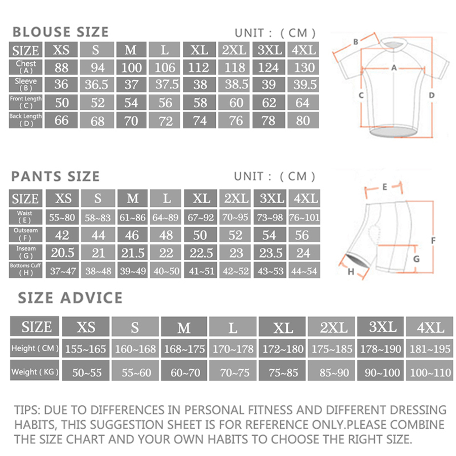 Rvouei bisiklet forması setler - Cycling Bib Shorts incelemesi ve fiyatı